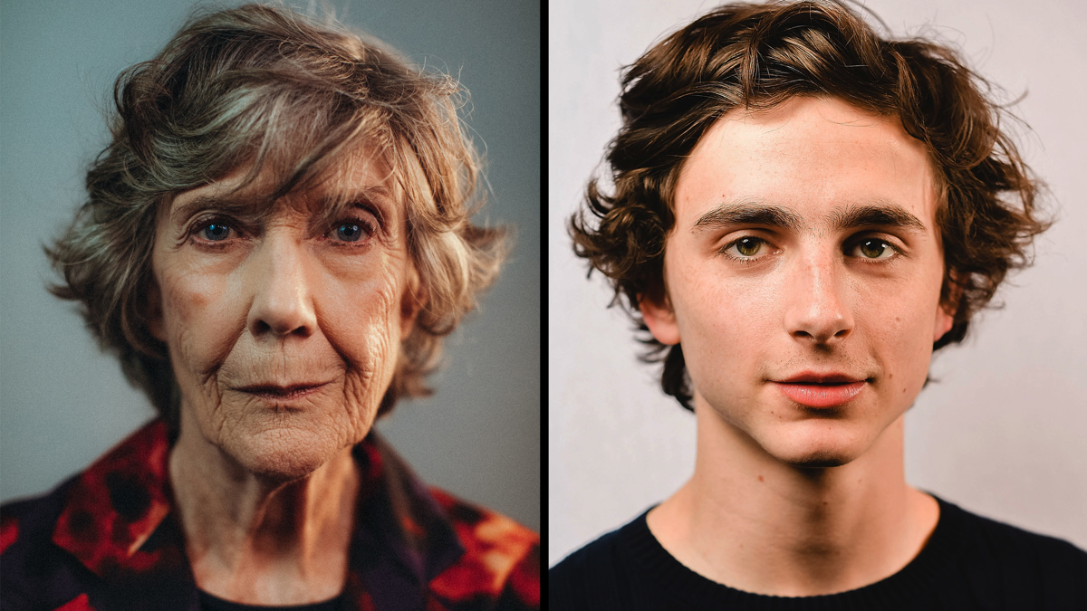 Eileen Atkins - Timothée Chalamet - 11/19 - Caitlin McNaney - Matt Winkelmeyer/Getty Images