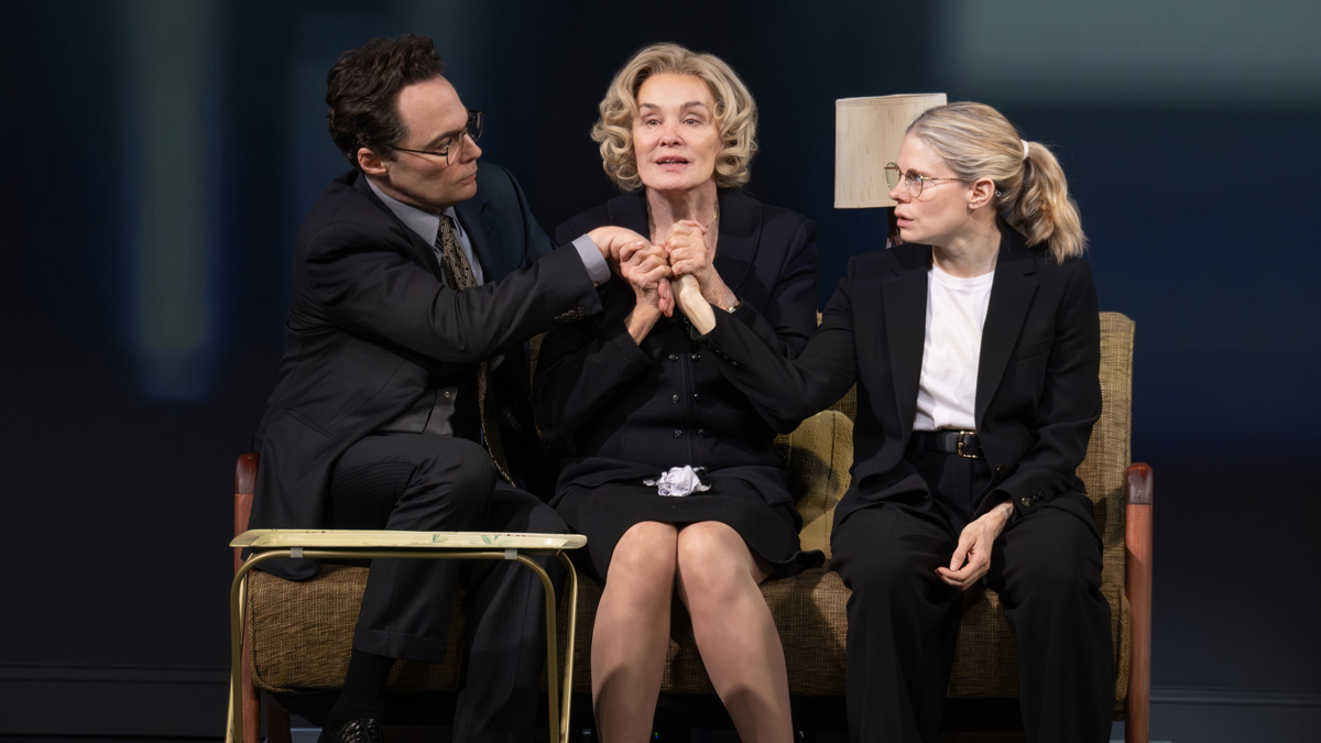 Show Photos - Mother Play - Jim Parsons - Jessica Lange - Celia Keenan-Bolger - 4/24 - Photo: Joan Marcus